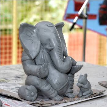 Eco-Friendly Ganesha Workshops 2